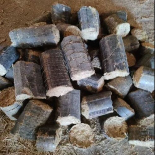 Mustard Husk Biomass Briquette