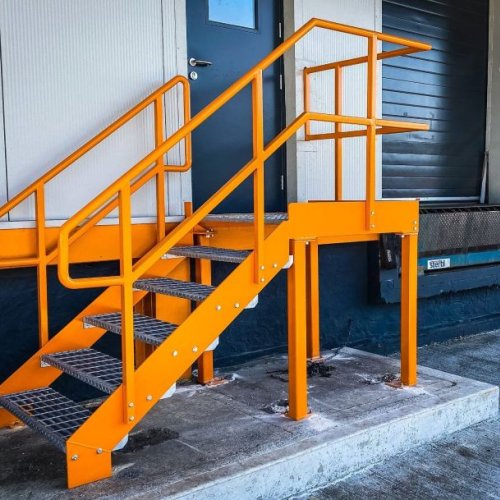 Mild Steel Platform Handrail