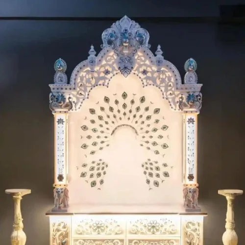 Designer White Marble Temple