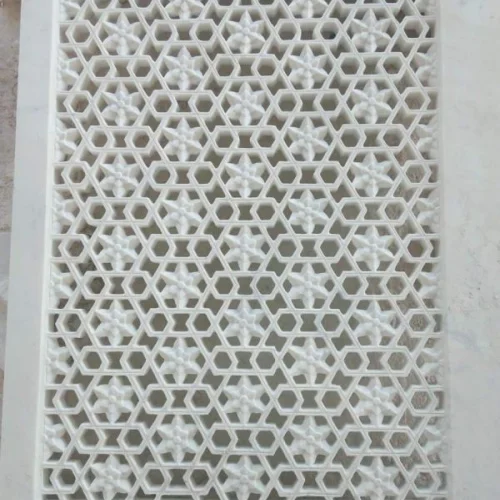 Hand Carved Marble Jali