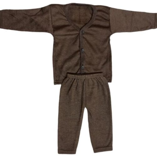 Kids Warm Button Suit