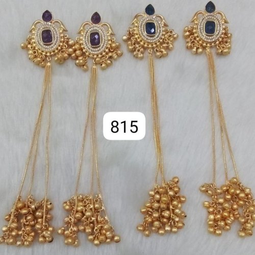 Artificial Brass Earring
