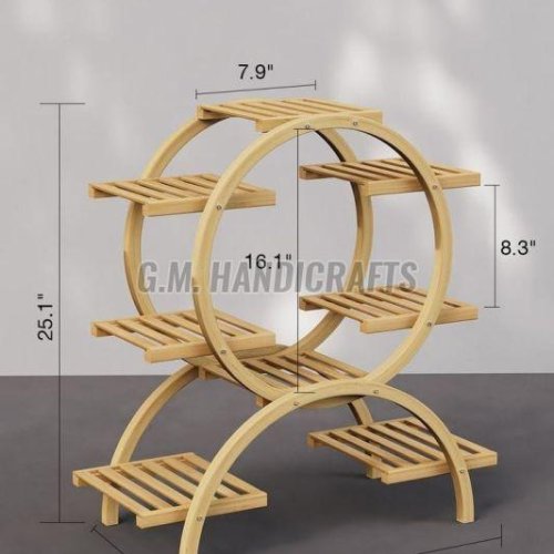 Decorative Wooden Planter Stand