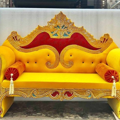 Antique Fiber Wedding Sofa