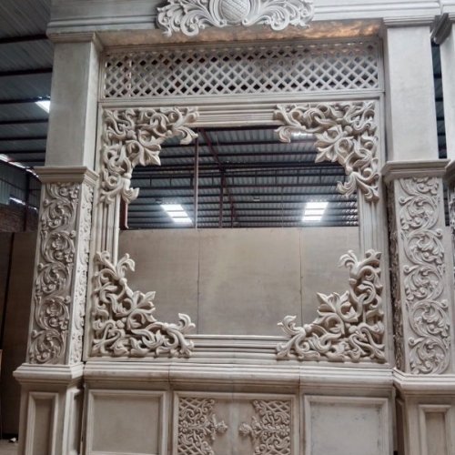 Wedding Decor Fiber Backdrop