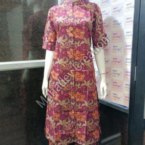 Ladies Ethnic Wear Floral Tunic Set