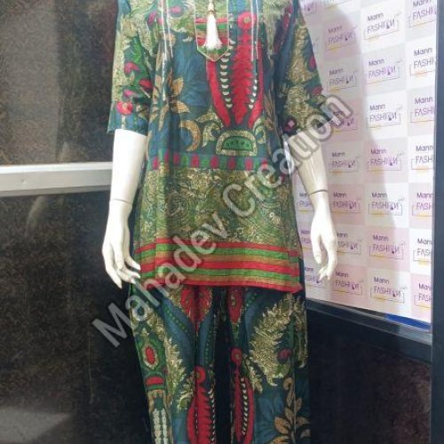 Ladies Festive Wear Tassel Co-ord Set