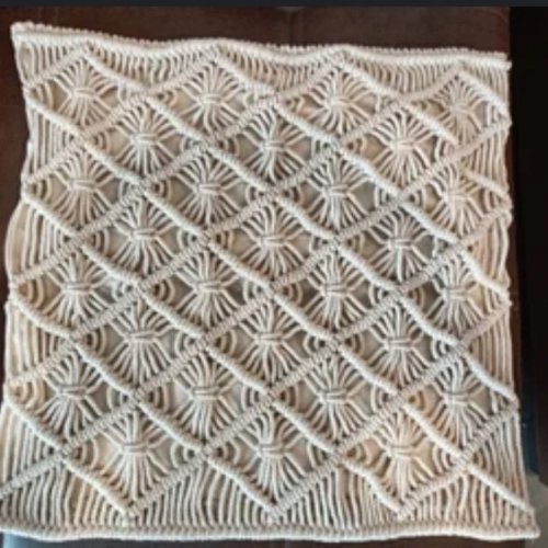 Decorative Handmade Macrame Pillow Cover
