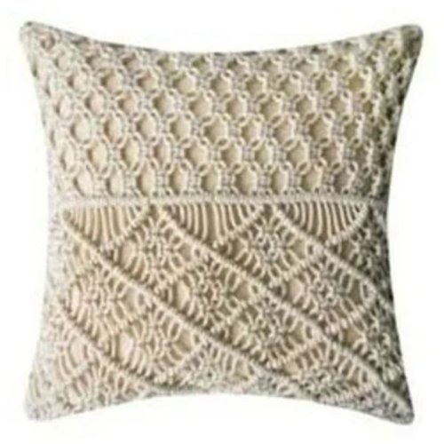 Designer Handmade Macrame Pillow Cover