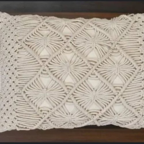 Macrame Cushion Cover