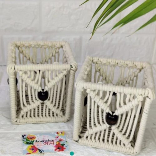 Mulipurpose Handmade Macrame Holder