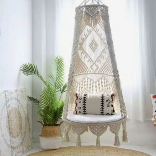 Premium Macrame Swing Hammock