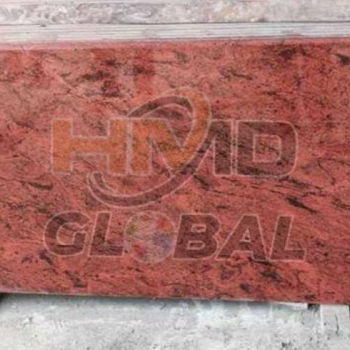 Red Multicolor Granite Slab