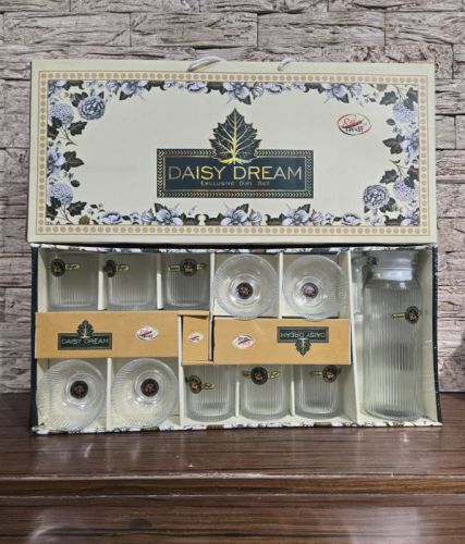 Gift Set with Glass Bowl and Jar
