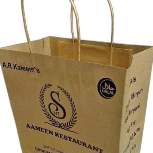 Restaurant Takeaway Printed Paper Bag