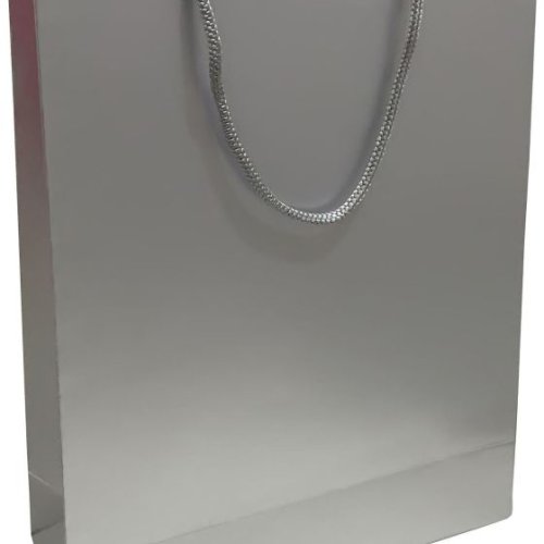 Silver Foil Printed Paper Bag