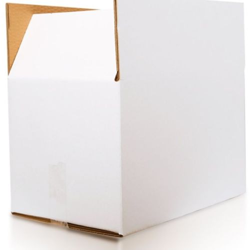 White Corrugated Carton Box