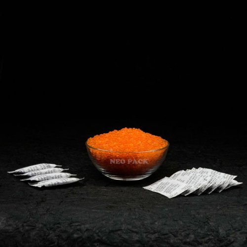 Orange Silica Gel Beads