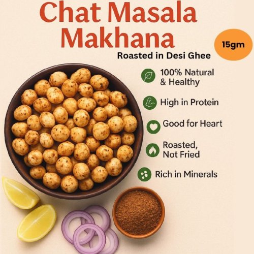 Chat Masala Roasted Makhana