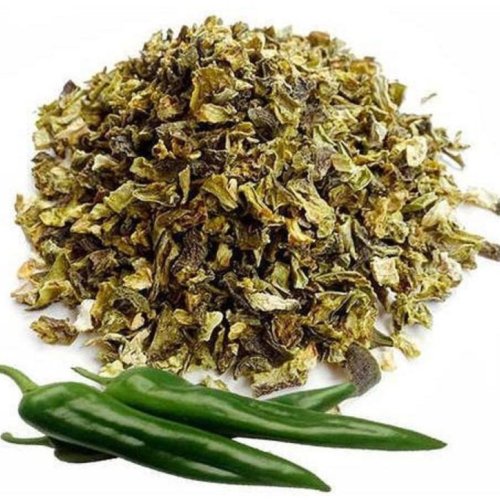Dehydrated Green Chili Flakes