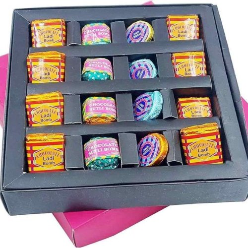 Cracker Shaped Chocolates Gift Box