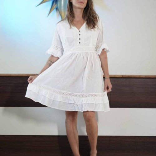 Lace Short Boho Dress Manufacturer, Supplier from Ajmer Lace Short Boho Dress Manufacturer, Supplier from Ajmer