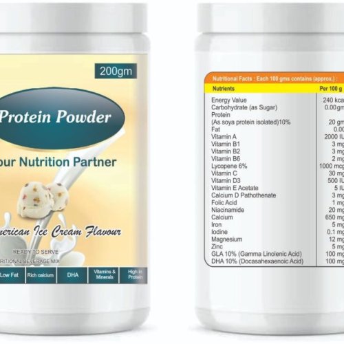 American Ice Cream Flavour Protein Powder