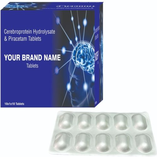 Cerebroprotein Hydrolysate and Piracetam Tablets
