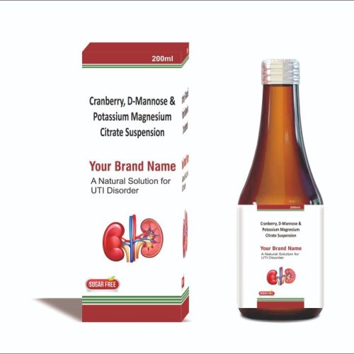 Cranberry D-Mannose and Potassium Magnesium Citrate Suspension