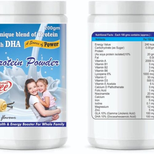 DHA Vanilla Protein Powder