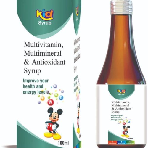 Multivitamin Multimineral and Antioxidant Syrup for Kids