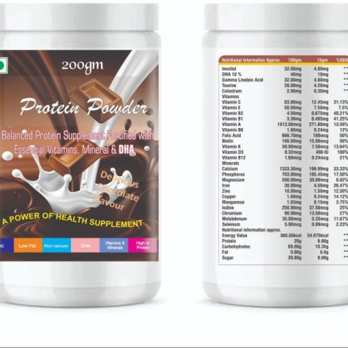 Protein Powder With DHA Chocolate Flavour