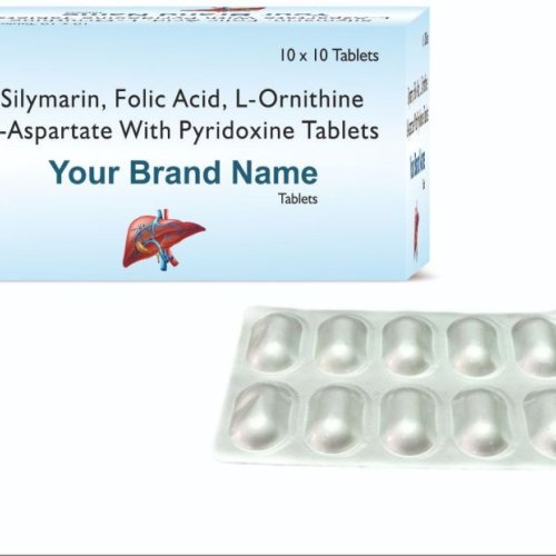 Silymarin Folic Acid L-Ornithine L-Aspartate with Pyridoxine Tablets