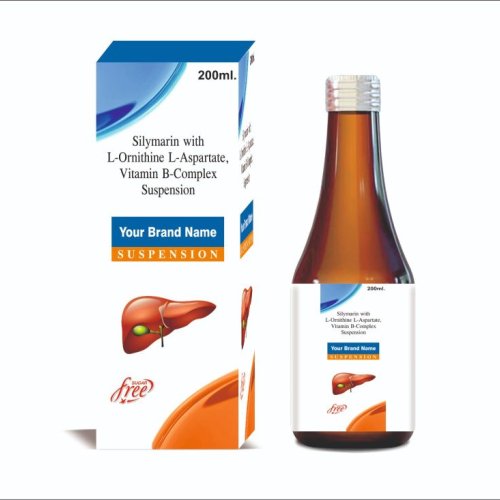 Silymarin with L-Ornithine L-Aspartate Vitamin B-Complex Suspension