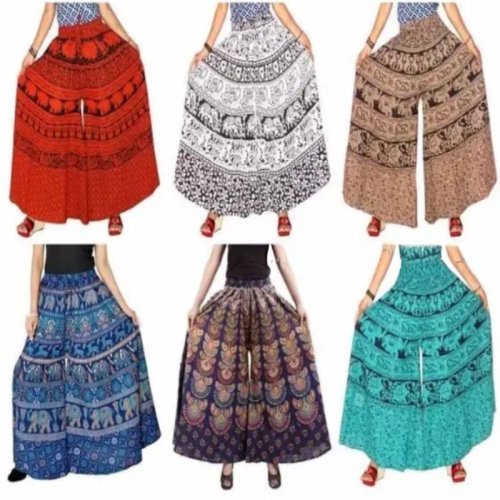 Ladies Circular Palazzo Pants