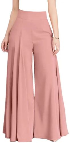 Ladies Pleated Palazzo Pants