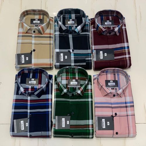 Mens Checked Shirts