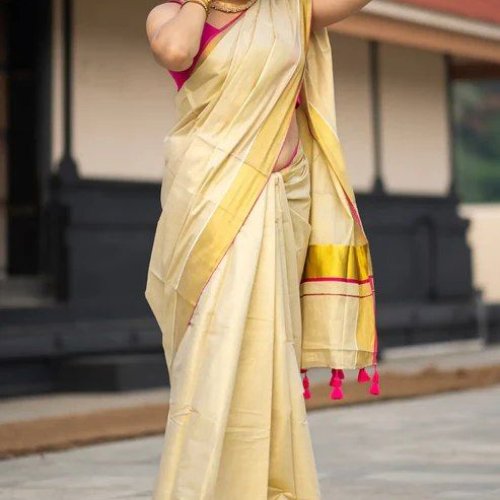 Ladies Designer Pochampally Ikkat Silk Saree