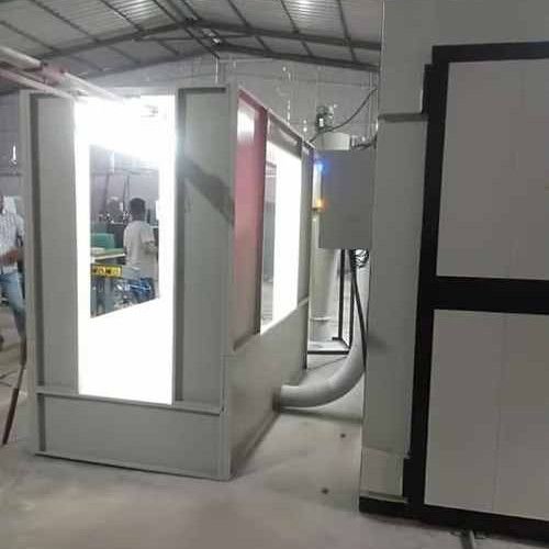 Quick Color Change Powder Coating Booth