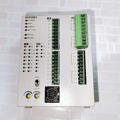 Delta DVP28SV11R2 SV2 Series Functional PLC DI 16 Do 12 Relay 24VDC