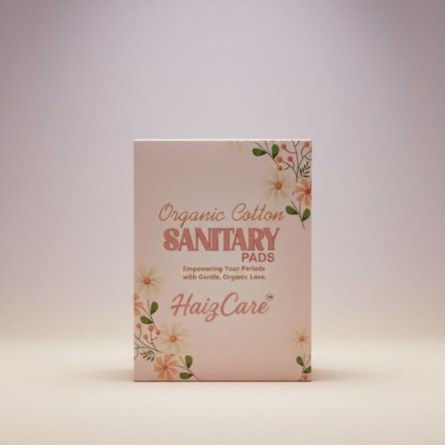 Haizcare Organic Cotton Biodegradable Sanitary Pad