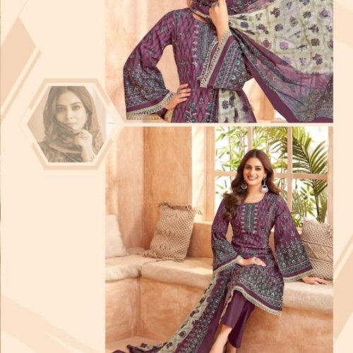 Printed Pakistani Cotton Suit