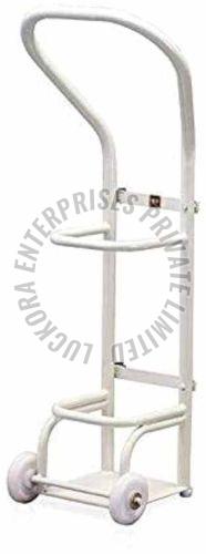 Stainless Steel Oxyzen Cylinder Trolley