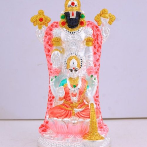 Blessing Duo Venkateswara & Lakshmi Idol Set