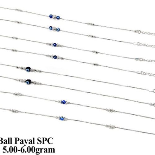Evil Eye Spc Charm Silver Payal