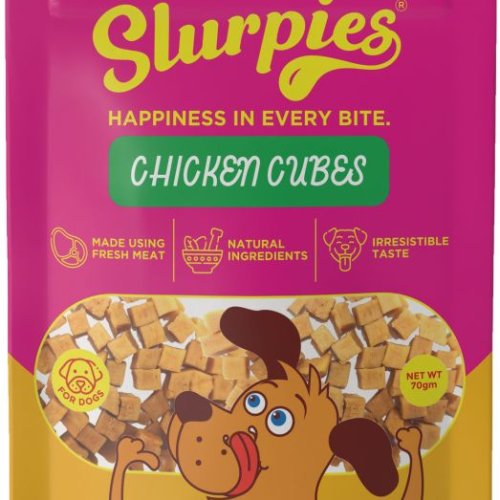 70 Gm Slurpies Chicken Cubes