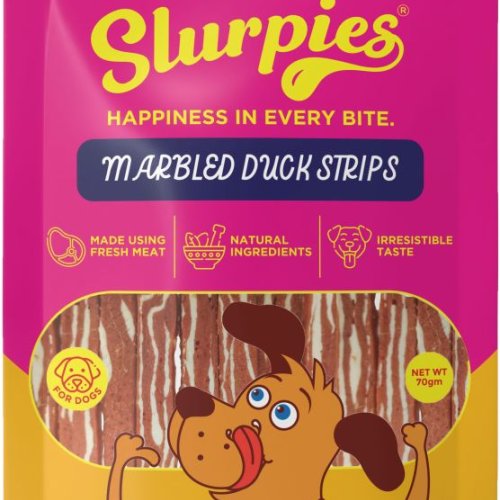 70 Gm Slurpies Marbled Duck Strips