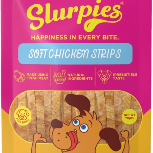70 Gm Slurpies Soft Chicken Strips