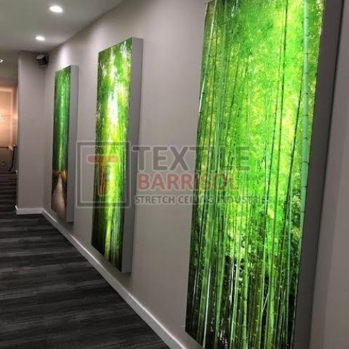 3D Forest Stretch Wall