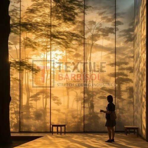 3D Backlit Stretch Wall